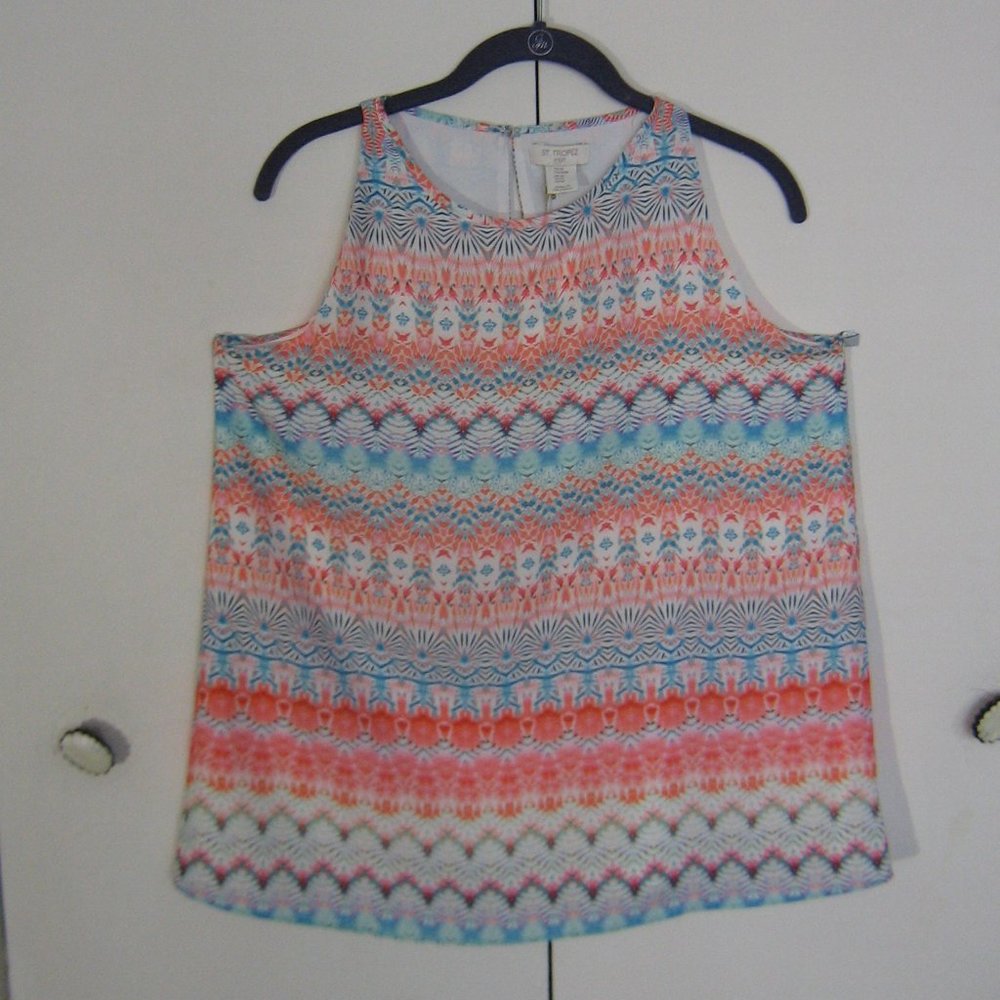 San Tropez West Sleeveless Top (M)